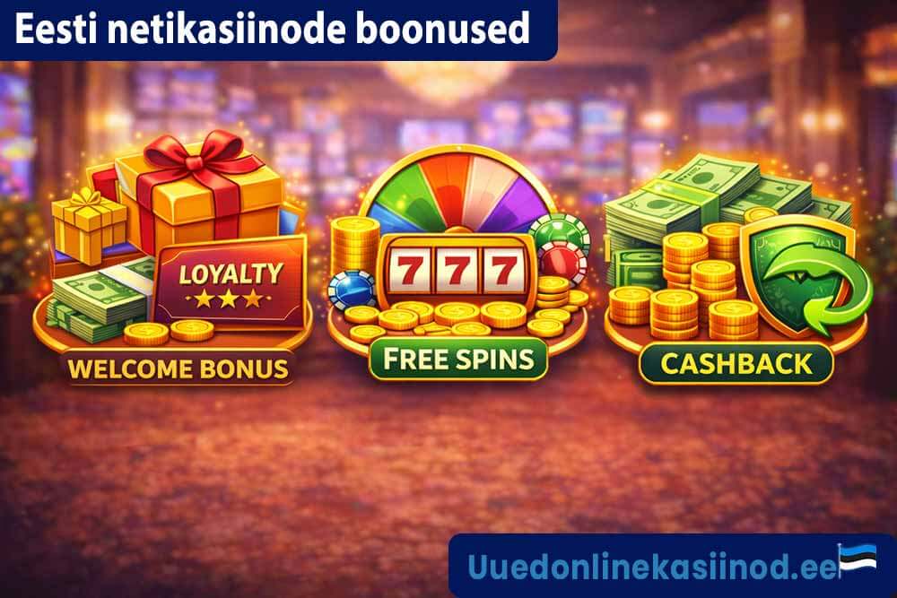 Netikasiinode boonused