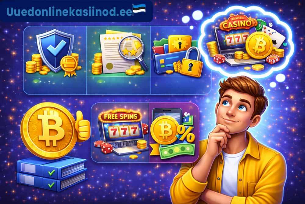 Usaldusväärne Bitcoin kasiino